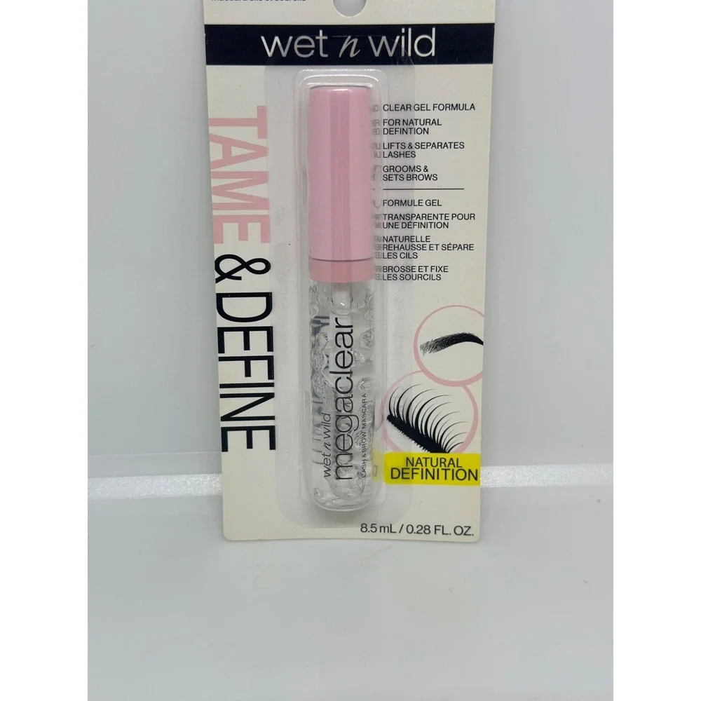 Wet n Wild MegaClear Lash & Brow Mascara Transparent Tame & Define‎ NEW 80 Chars